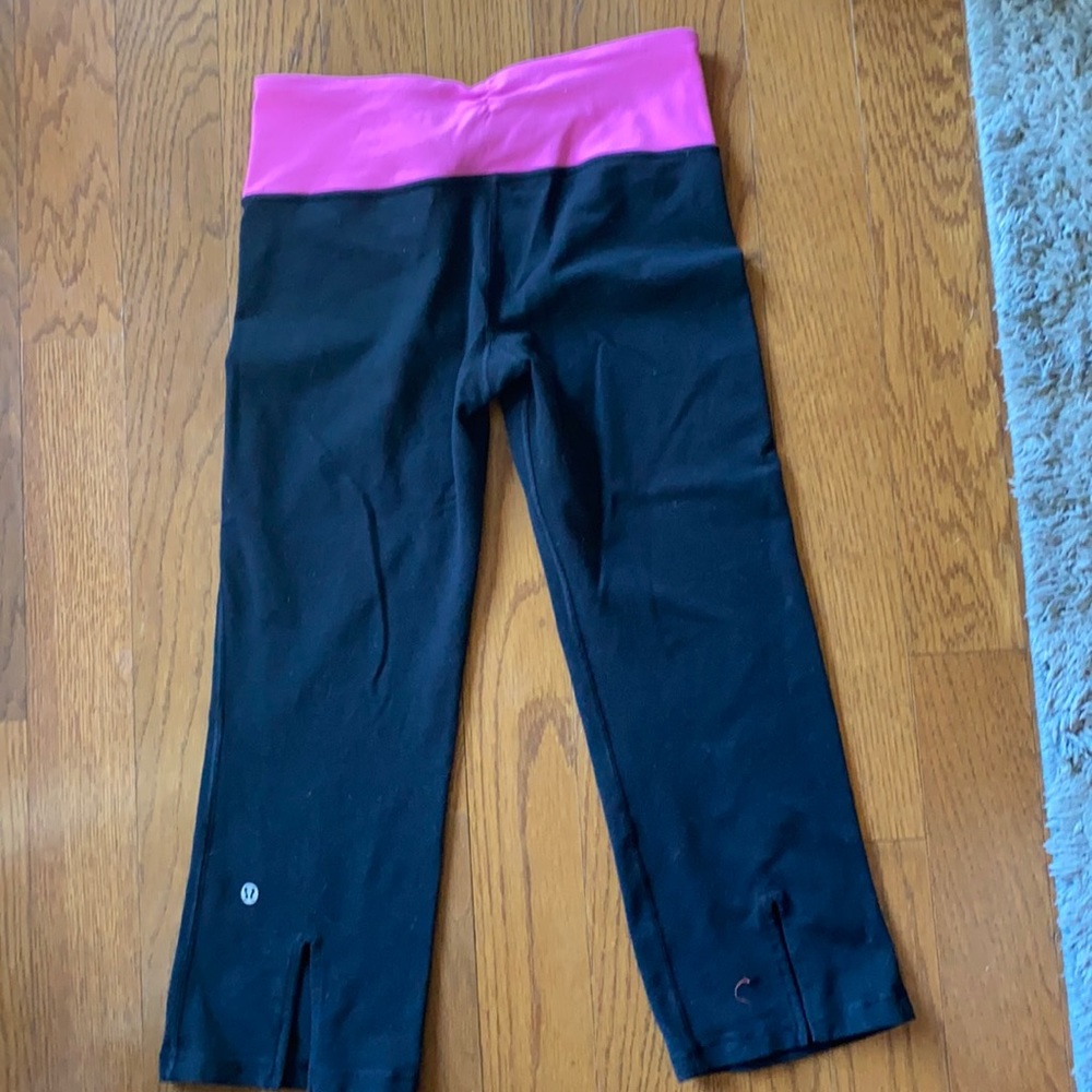 Lululemon cropped leggings